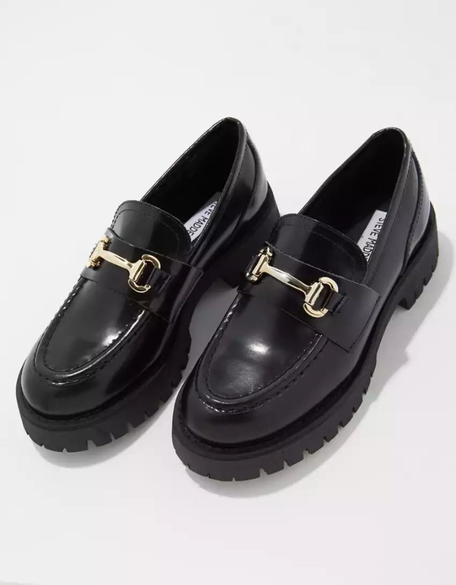 Loafers American Eagle Lando Noir Femme | WVW-95917809